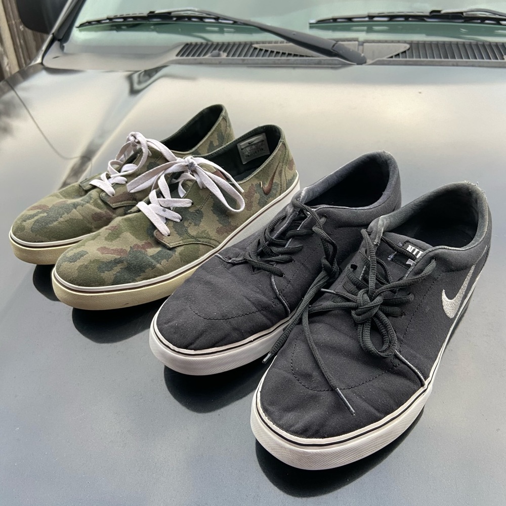 Two pair of Nike size 11